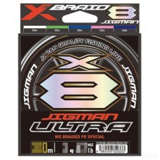 Шнур YGK X-Braid Jigman Ultra X8 200m #2.0-40lb